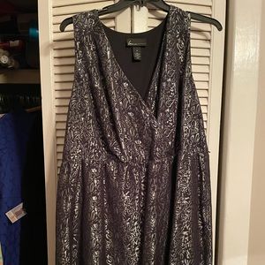 Lane Bryant cocktail dress size 20. Worn once.